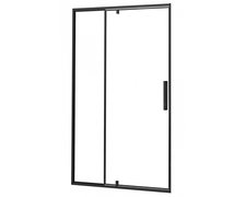 Rea RAPID SWING BLACK MAT Sprchové dvere jednokrídlové 120 x 195 cm sklo číre K6413