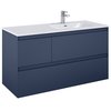Elita SPLIT skrinka pod umývadlo 120 cm 3S, blue matt 169025