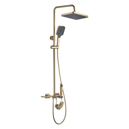 Rea HELIX GOLD MATT sprchový set s batériou P6621