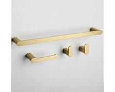 Rea MATI BRUSH GOLD sada doplnkov do kúpeľne REA-05005