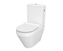 Cersanit CREA CLEANON 010/020 WC kombi so sedátkom 63,5 x 36 cm K114-023+K673-004