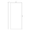 Cersanit ZEN polička do konzoly 100 cm S1001-048