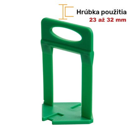 LEVELYS nivelačné spony 1 mm XXL - 100 ks (SP1112)
