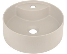 Deante SILIA granitové umývadlo na dosku s otvorom pre batériu 36 cm, bež CQS_5U4B