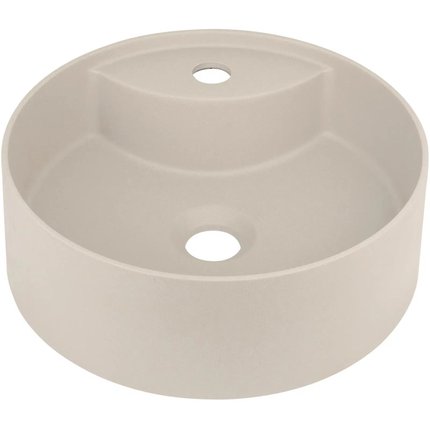 Deante SILIA granitové umývadlo na dosku s otvorom pre batériu 36 cm, bež CQS_5U4B