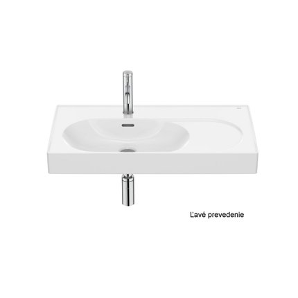 Roca MERIDIAN Fineceramic® nástenné/nábytkové umývadlo 80 x 46 cm, ľavé A327743000