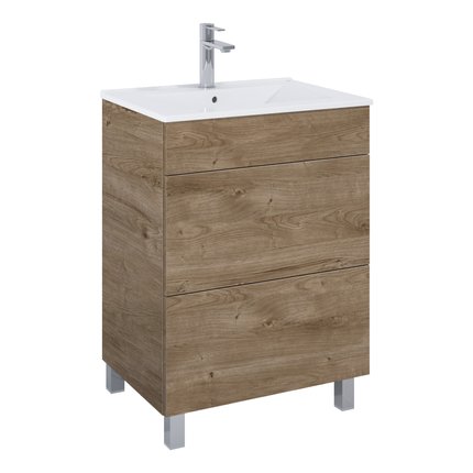 Aquaform ARONA SLIM 60 skrinka s umývadlom dub canela AQ.401-185124