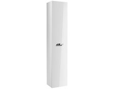 ROCA VICTORIA BASIC UNIK kúpeľňová skrinka biela lesklá vysoká 150 cm s dierkami A856577806