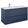 Elita SPLIT skrinka pod umývadlo 120 cm 3S, blue matt 169022