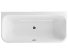 Excellent Arana – Obdĺžniková priľahlá akrylátová vaňa do kúpeľne 180 × 85 cm, biely lesk (WAEX.ARA18WH)