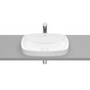 Roca INSPIRA Soft FINECERAMIC ® zápustné umývadlo 55 x 37 cm, biele A327504000