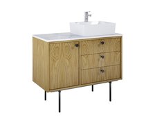 Elita LEGACY kúpeľňová skrinka pod umývadlo 100 cm 3S 1D, prírodný dub RE011001096690