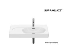 Roca MERIDIAN Fineceramic® nástenné/nábytkové umývadlo 80 x 46 cm, pravé A327744S00