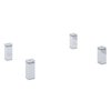 Aquaform ARONA komplet nožičiek 4x4x10 cm – 4 ks chróm AQ.401-185132