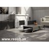 Ceramika konskie Prince Grey gres rektifikovaná dlažba pololesk 60 x 60 cm