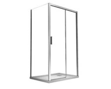 BESCO Actis sprchový kút 120 x 90 x 195 cm sklo číre