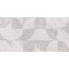 Cersanit GEOFUN GRYS INSERTO MATT obklad keramický 29,7 x 60 cm NT1099-001-1