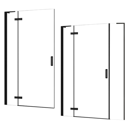 Rea HUGO BLACK sprchové dvere jednokrídlové 80 x 200,5 cm sklo číre K6603