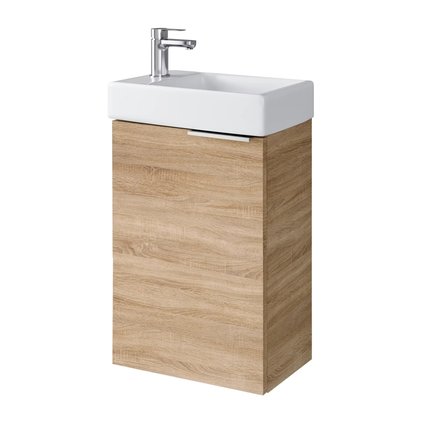 Kúpeľňová skrinka Fika set s umývadlom 40 cm 003-SU40-04+TR41355