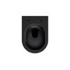 Besco CeraBe LAAX MATT BLACK WC misa závesná Rimless 45 x 35,5 x 36,5 cm cm so sedátkom #ZLA-C-DLC