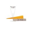 LEVELYS nivelačné spony 1 mm - 600 ks (SP1601)