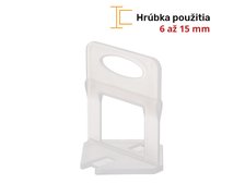 LEVELYS nivelačné spony 1 mm - 600 ks (SP1601)