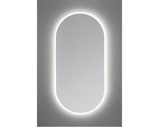 Home MAX zrkadlo oválne s LED osvetlením 50 x 100 cm