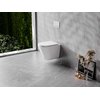 Besco CeraBe LAAX ERGO WHITE WC misa závesná Rimless 44,5 x 36 x 39,5 cm so sedátkom #ZLAE-B-DLB