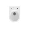 Besco CeraBe LAAX ERGO WHITE WC misa závesná Rimless 44,5 x 36 x 39,5 cm so sedátkom #ZLAE-B-DLB