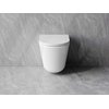 Besco CeraBe LAAX ERGO WHITE WC misa závesná Rimless 44,5 x 36 x 39,5 cm so sedátkom #ZLAE-B-DLB