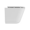 Besco CeraBe LAAX ERGO WHITE WC misa závesná Rimless 44,5 x 36 x 39,5 cm so sedátkom #ZLAE-B-DLB