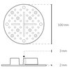 DD GROUP terč pod dlažbu 2 mm transparent DDP 002T