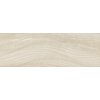 Ceramika Konskie Maranello cream wave inserto lesklý obklad, rektifikovaný 25 x 75 cm