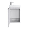 Kúpeľňová skrinka Fika set s umývadlom 40 cm 003-SU40-02+TR41355
