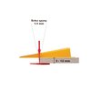 LEVELYS nivelačné spony 1,5 mm - 600 ks (SP1601.5)