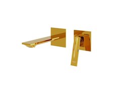 Besco ASPIRA podomietková umývadlová vodovodná batéria zlatá BU-AS-ZL