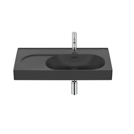Roca MERIDIAN Fineceramic® nástenné/nábytkové umývadlo 80 x 46 cm, pravé A327744080