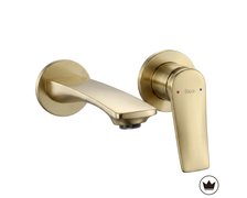 Rea VISION GOLD BRUSH podomietková umývadlová vodovodná batéria B6883