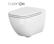 Cersanit CASPIA WC misa závesná CleanOn so sedátkom 54,5 x 36,5 cm K701-103