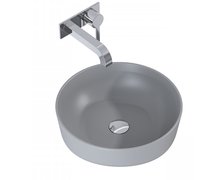 Elita LORCA keramické umývadlo na dosku 41,5 cm, Light Grey Matt RE040420045870