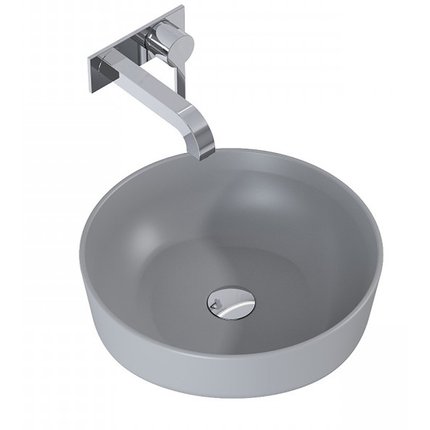 Elita LORCA keramické umývadlo na dosku 41,5 cm, Light Grey Matt RE040420045870