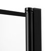 New Trendy SUPERIA BLACK štvorcový sprchový kút 80 x 80 x 195 cm K-0592