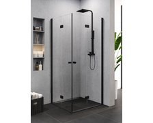 New Trendy SUPERIA BLACK obdĺžnikový sprchový kút 80 x 90 x 195 cm K-3570