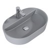 Elita BABETTE Umývadlo na dosku 62 x 41 cm, Light Grey Matt RE040620015870