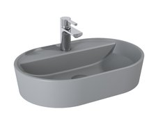 Elita BABETTE Umývadlo na dosku 62 x 41 cm, Light Grey Matt RE040620015870