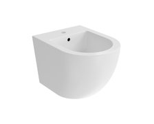 Besco CeraBe ASPEN WHITE závesný bidet 49,5 x 36,5 cm B-AS-B