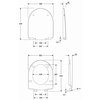 Kolo Geberit NOVA PRO WC kombi, splachovanie 3/6 l, odpad zadný, nádržka hranatá M33200+M34011