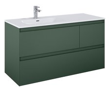 Elita SPLIT skrinka pod umývadlo 120 cm 3S, green matt 169021