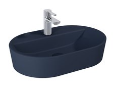 Elita BABETTE Umývadlo na dosku 62 x 41 cm, Navy Blue Matt RE040620017030