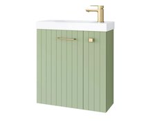 Uptrend kúpeľňová skrinka Nook set s umývadlom 55 cm šalvia matná 010-SU55-05+TR41366